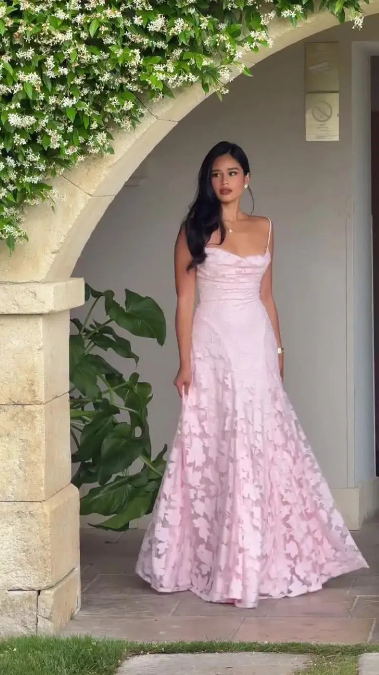 Elegante jacquard chiffon vestido longo feminino sem costas vestidos de bandagem 2025 verão festa à noite casamento convidado novo branco borgonha